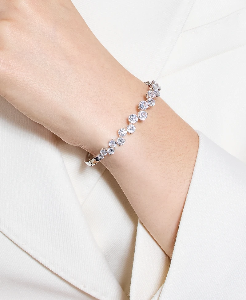 Eliot Danori Cubic Zirconia Bangle Bracelet