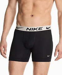 Nike Men's 3-Pack Dri-Fit Essential Micro Boxer Briefs