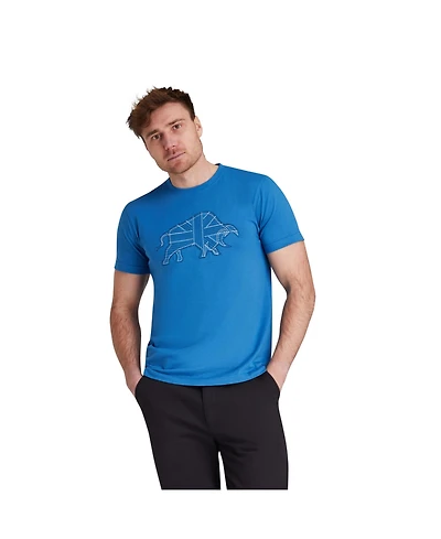 Raging Bull Big & Tall Stitch Embroidery T-Shirt
