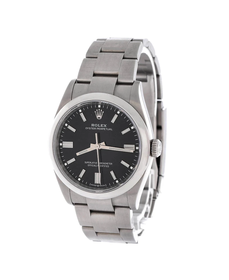 Pre-Owned Rolex Oyster Perpetual Datejust Automatic Watch in Stainless Steel 36mm