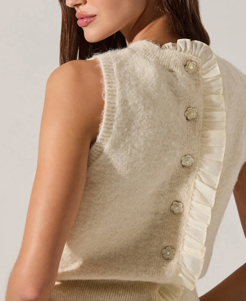 Astr the Label Women's Pernille Crewneck Sweater