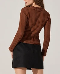 Astr the Label Women's Ottilie Long-Sleeve Cardigan