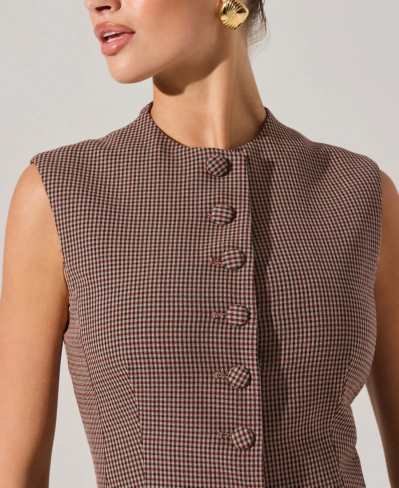 Astr the Label Women's Gisselle Crewneck Vest