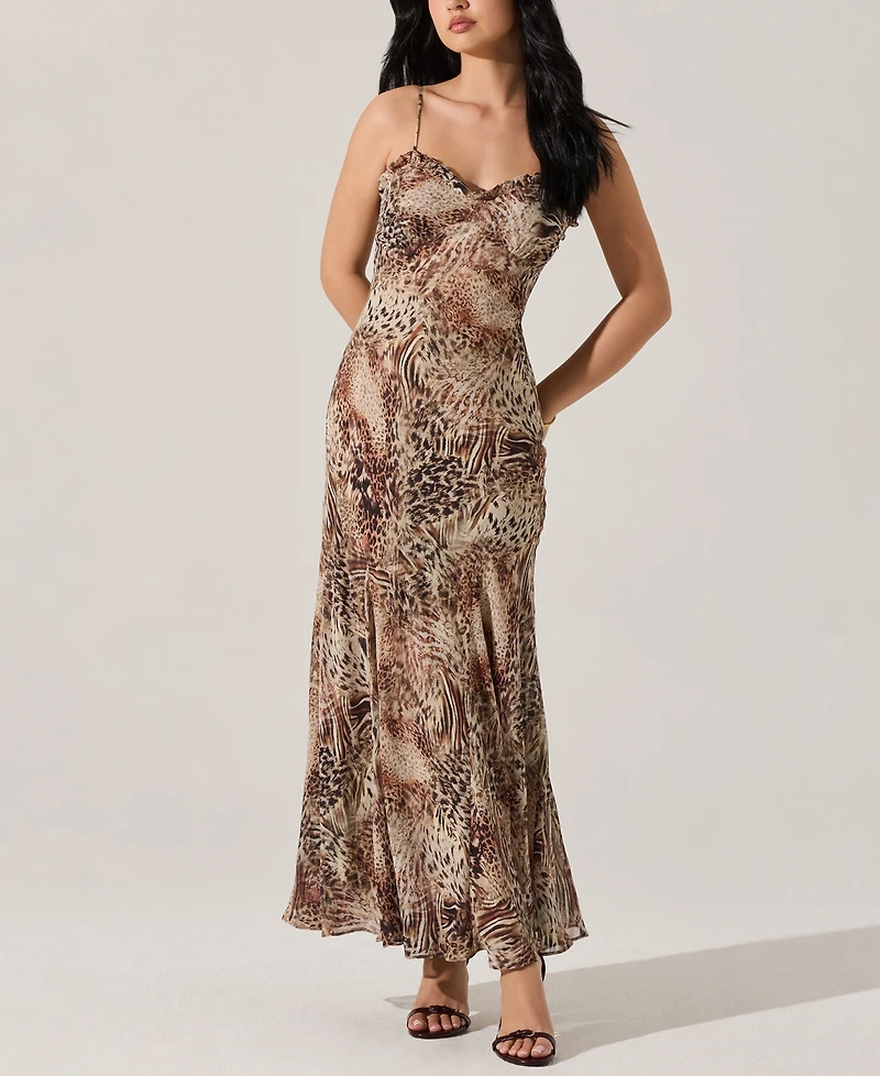 Astr the Label Women's Maeryn Sweetheart Neck Dress