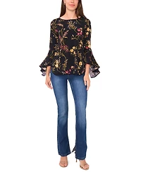 Sam & Jess Women's Bell-Sleeve Top