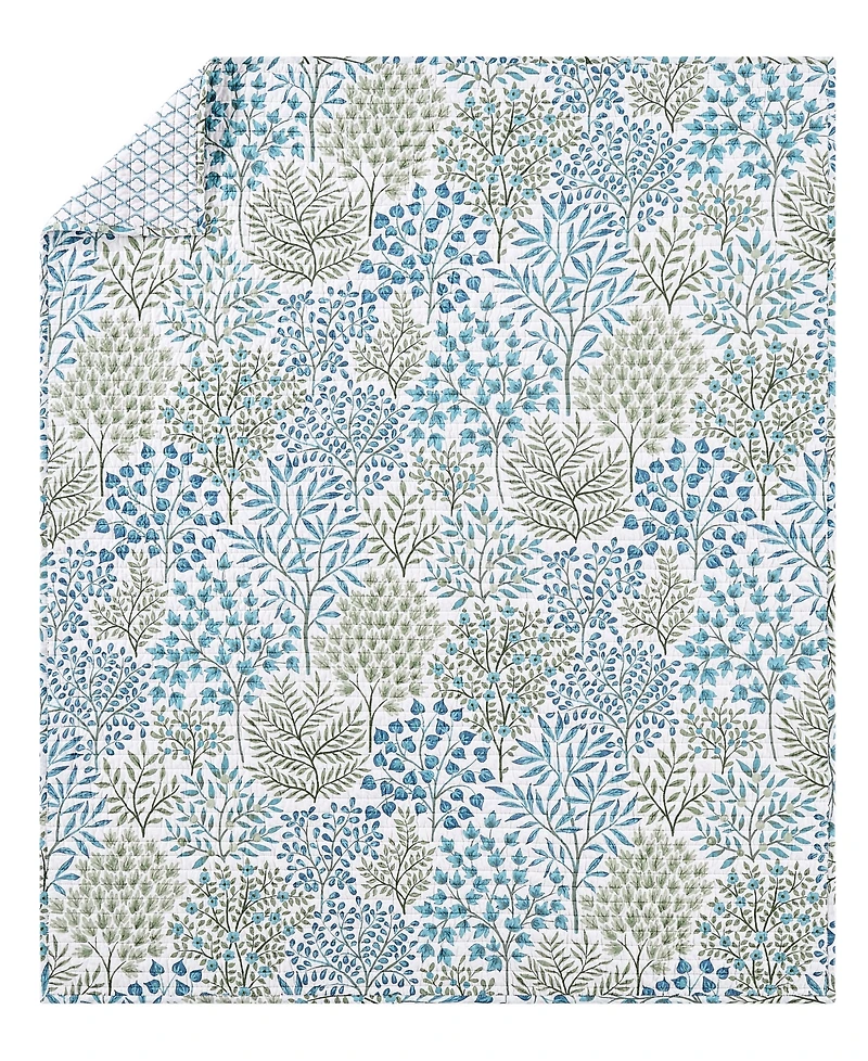 Levtex English Forest Reversible Quilted Throw, 50" x 60"