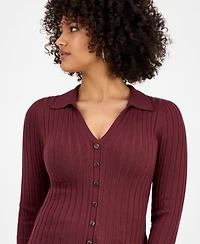 Guess Women's Long Sleeve Ribbed Miranda Sweater