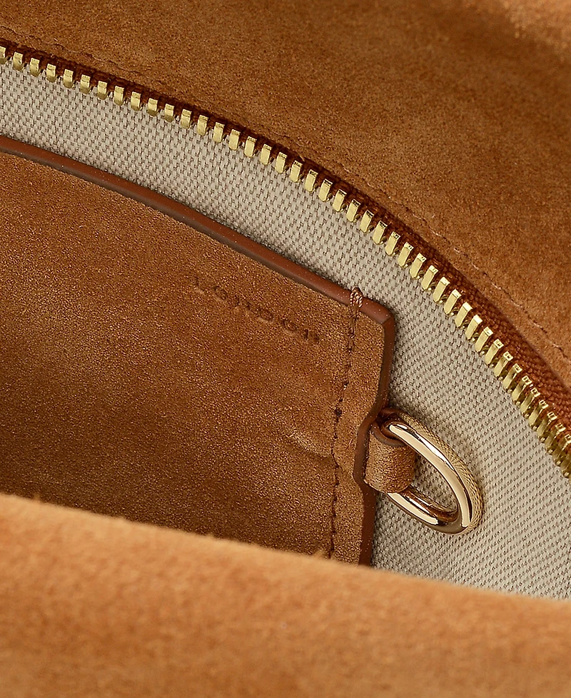 Radley London The Christina Large Suede Zip Top Shoulder Bag