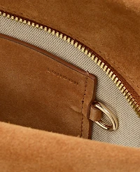 Radley London The Christina Large Suede Zip Top Shoulder Bag