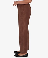 Alfred Dunner Petite Corduroy Medium Length Pants