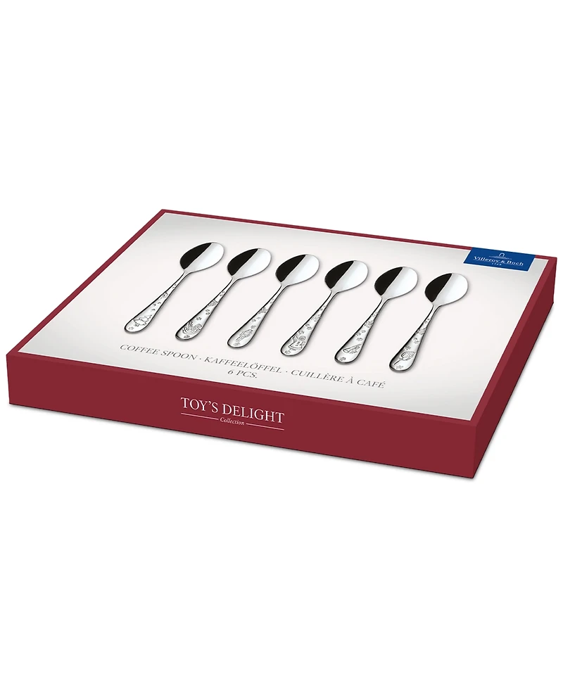 Villeroy & Boch Toys Delight Coffee Spoons, Set of 6