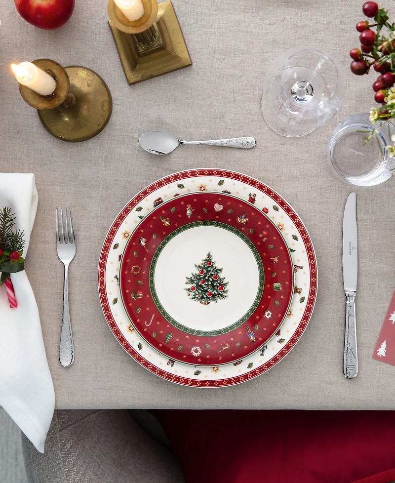 Villeroy & Boch Toys Delight Round Red Dessert Plate