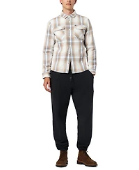 Buffalo David Bitton Men's Samme Regular Fit Plaid Pattern Shirt