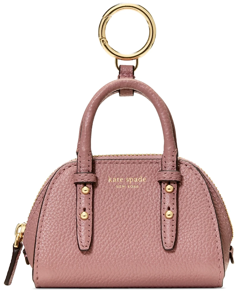 kate spade new york Charmed Pebbled Leather Bag Charm