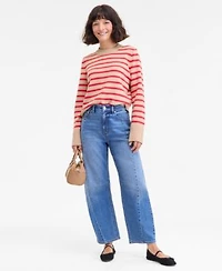 On 34th Womens Long Sleeve Crewneck Sweater Xxs 3x Macys Exclusive