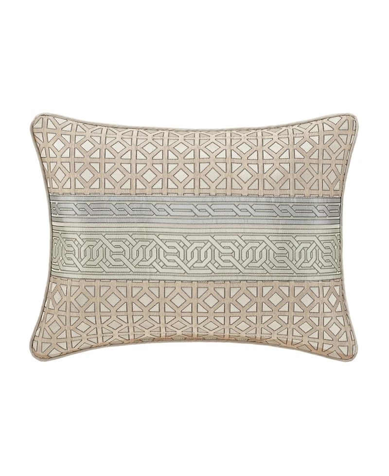 J Queen New York Alaro Boudoir Decorative Pillow, 15" x 20"
