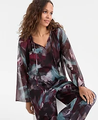 I.n.c. International Concepts Petite Tie-Front Top, Macy's Exclusive