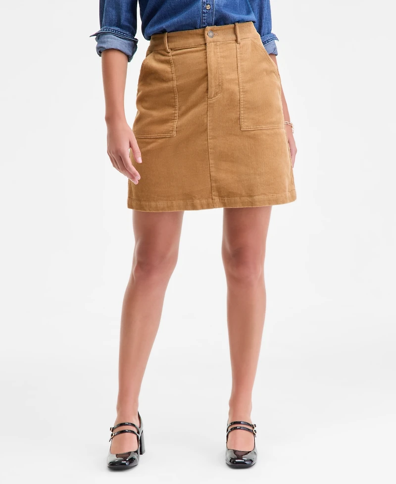 On 34th Women's Corduroy Mini Skirt, Macy's Exclusive