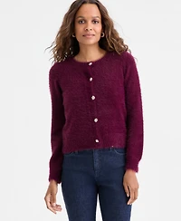 I.n.c. International Concepts Petite Rhinestone-Button Cardigan, Macy's Exclusive