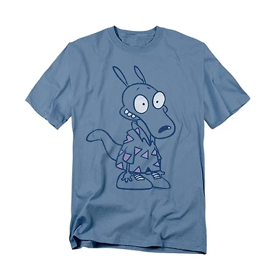 Logovision Men's Rocko's Modern Life Rocko Shirt T-Shirt