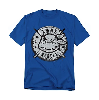 Logovision Men's Teenage Mutant Ninja Turtles Rebels Badge T-Shirt