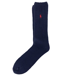 Polo Ralph Lauren Men's Wool Rib Boot Single Socks