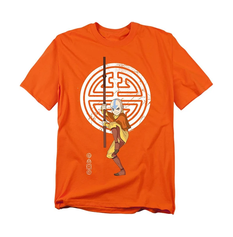 Logovision Men's Avatar The Last Airbender Seal T-Shirt