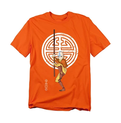 Logovision Men's Avatar The Last Airbender Seal T-Shirt