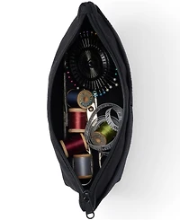 Lands' End Zipper Canvas Pouch