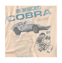Logovision Men's Shelby Cobra Racing Infographic T-Shirt