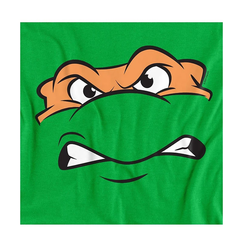 Logovision Men's Teenage Mutant Ninja Turtles Michaelangelo Angry T-Shirt