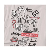 Logovision Men's Monopoly Icons T-Shirt