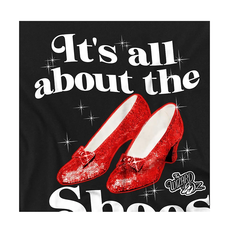 Logovision Men's The Wizard Of Oz All About Shoes T-Shirt