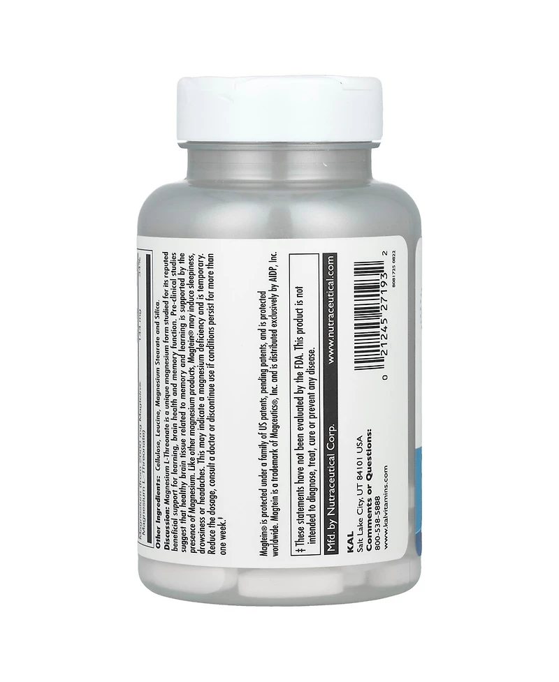 Kal Think Magnesium L-Threonate