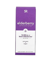 Sports Research Elderberry Sambucus Syrup 12 000 mg