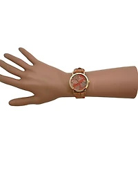Olivia Pratt Multi Cork Style Strap Women Watch