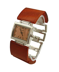 Olivia Pratt Square Wood Women Watch