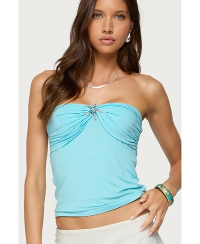 Edikted Women's Deirdre Mesh Lace Up Corset