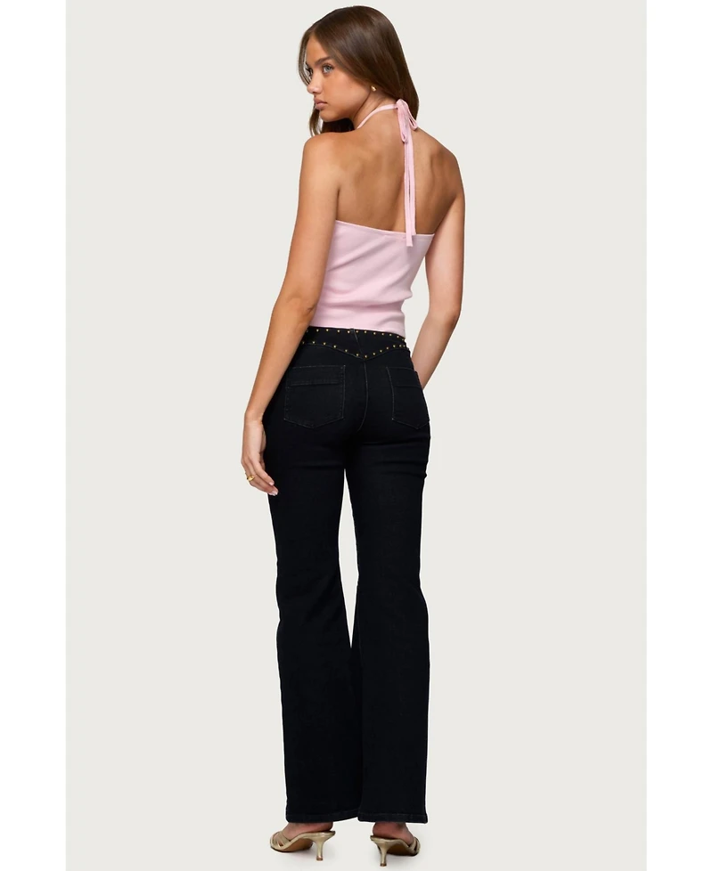 Edikted Women's Hollis Knit Halter Top