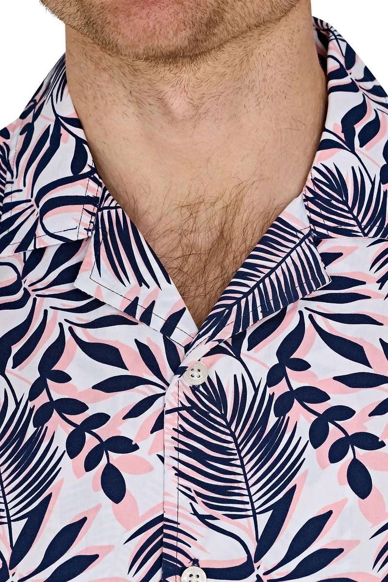 Raging Bull Men's Short Sleeve Large Fern Shirt