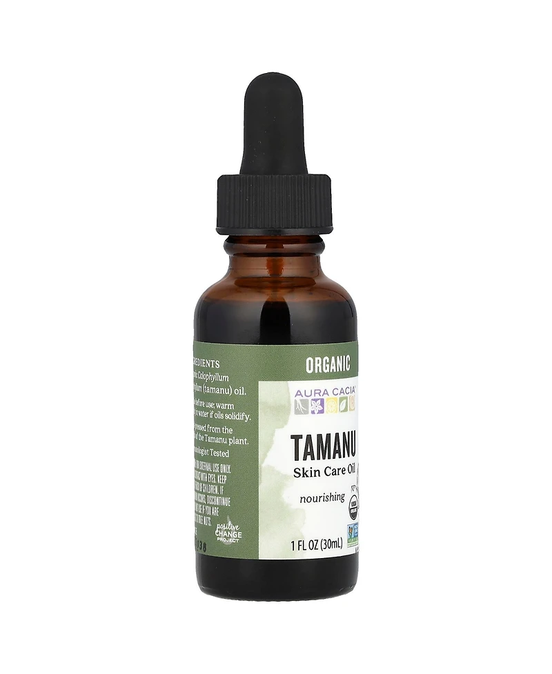 Aura Cacia Skin Care Oil Organic Tamanu