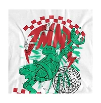 Logovision Men's Tmnt Mutant Mayhem Raphael Pizza T-Shirt