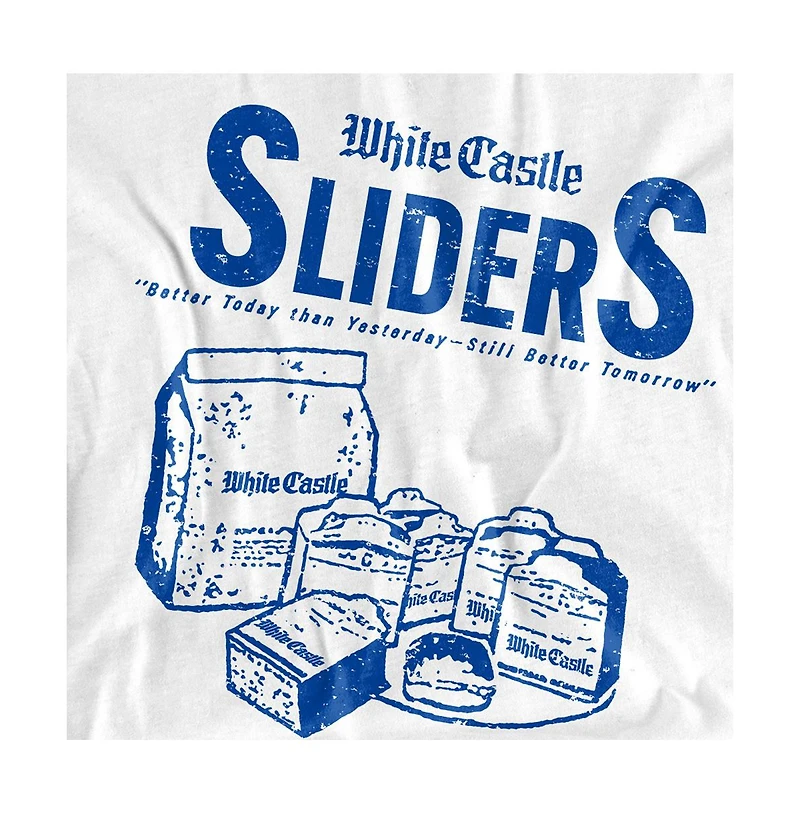 Logovision Men's White Castle 12 Cents T-Shirt