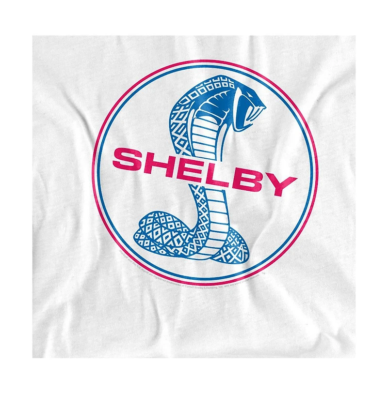 Logovision Men's Carroll Shelby Circle Logo Light T-Shirt