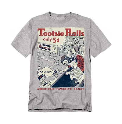 Logovision Men's Tootsie Roll A Hit T-Shirt