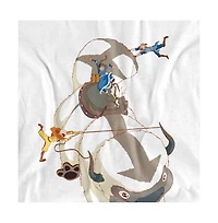 Logovision Men's Avatar The Last Airbender Hang On Appa T-Shirt