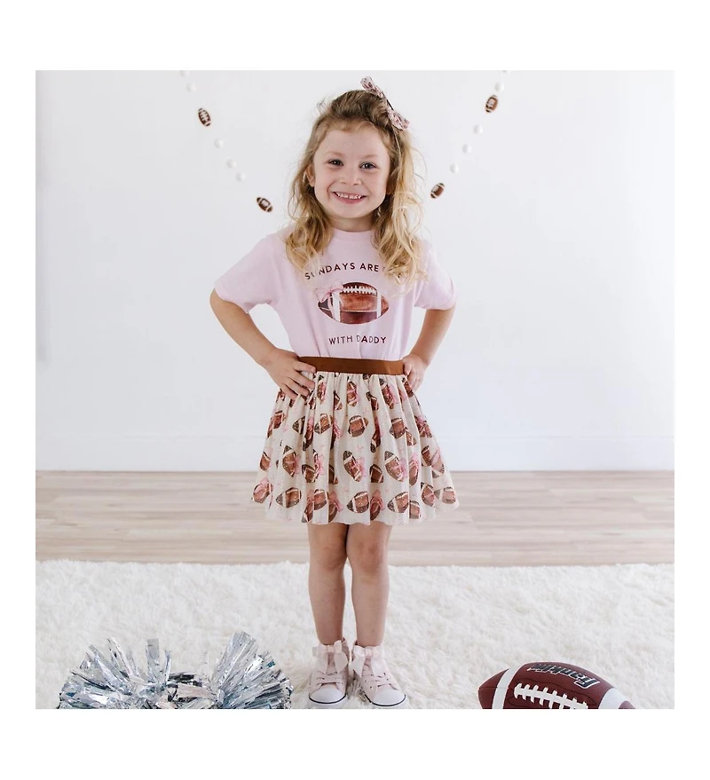 Sweet Wink Little and Big Girls Football Cutie Tutu Skirt