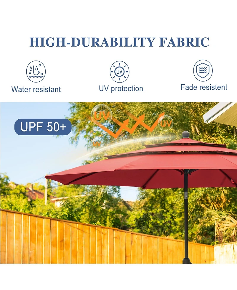 Aoodor Garden Market Umbrella