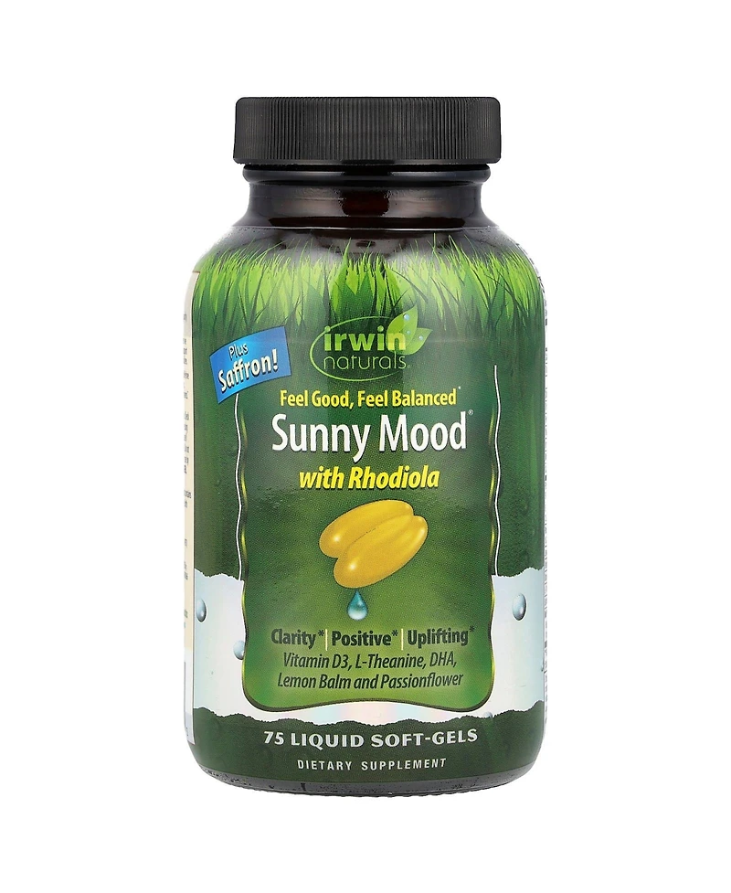 Irwin Naturals Sunny Mood with Rhodiola