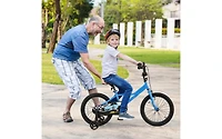 18 Inch Kids Bike with Removable Training Wheels for Ages 4-8